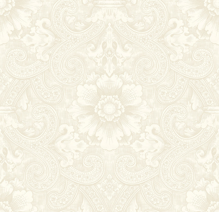 Astra - Spun Cotton <br> Wallpaper - The Detroit Wallpaper Co.