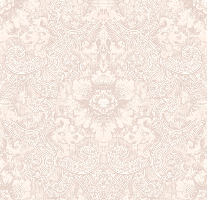 Astra - Lisianthus <br> Wallpaper - The Detroit Wallpaper Co.