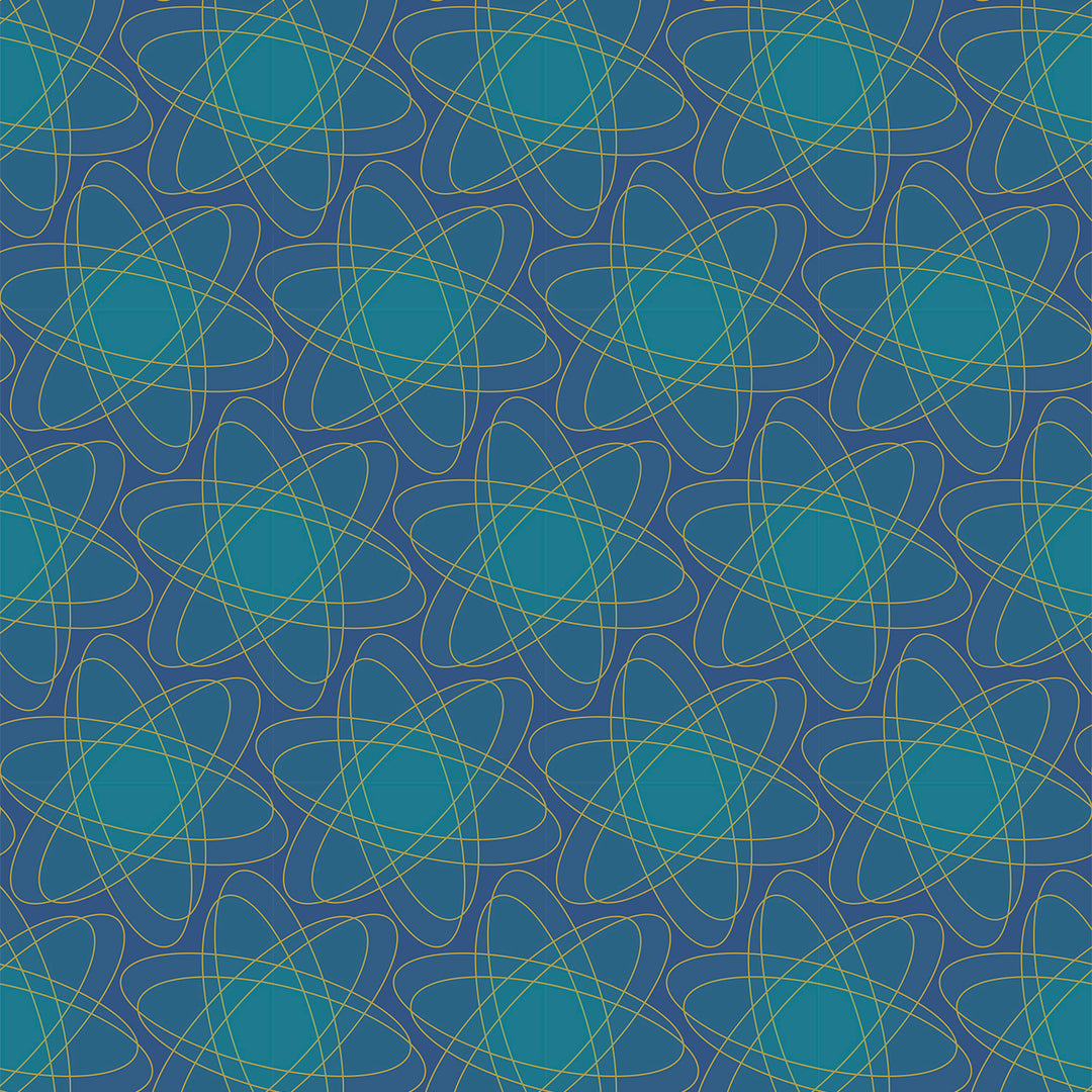 Atomic Age - Electron <br> Wallpaper - The Detroit Wallpaper Co.