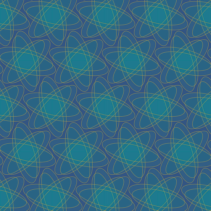 Atomic Age - Electron <br> Wallpaper - The Detroit Wallpaper Co.