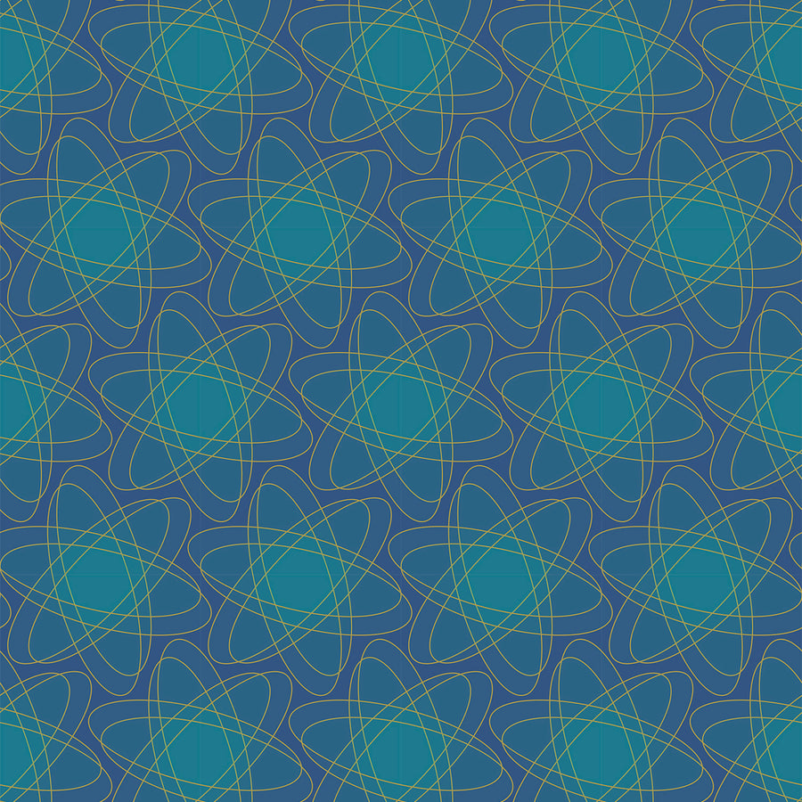 Atomic Age - Electron <br> Wallpaper - The Detroit Wallpaper Co.