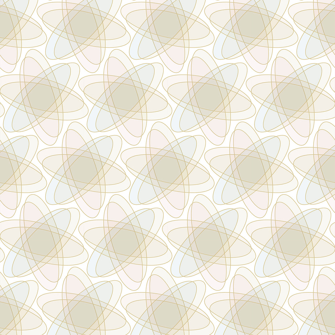 Atomic Age - Proton <br> Wallpaper - The Detroit Wallpaper Co.