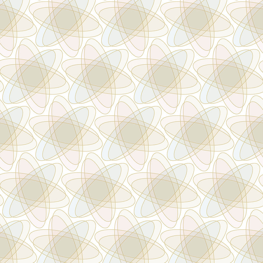 Atomic Age - Proton <br> Wallpaper - The Detroit Wallpaper Co.
