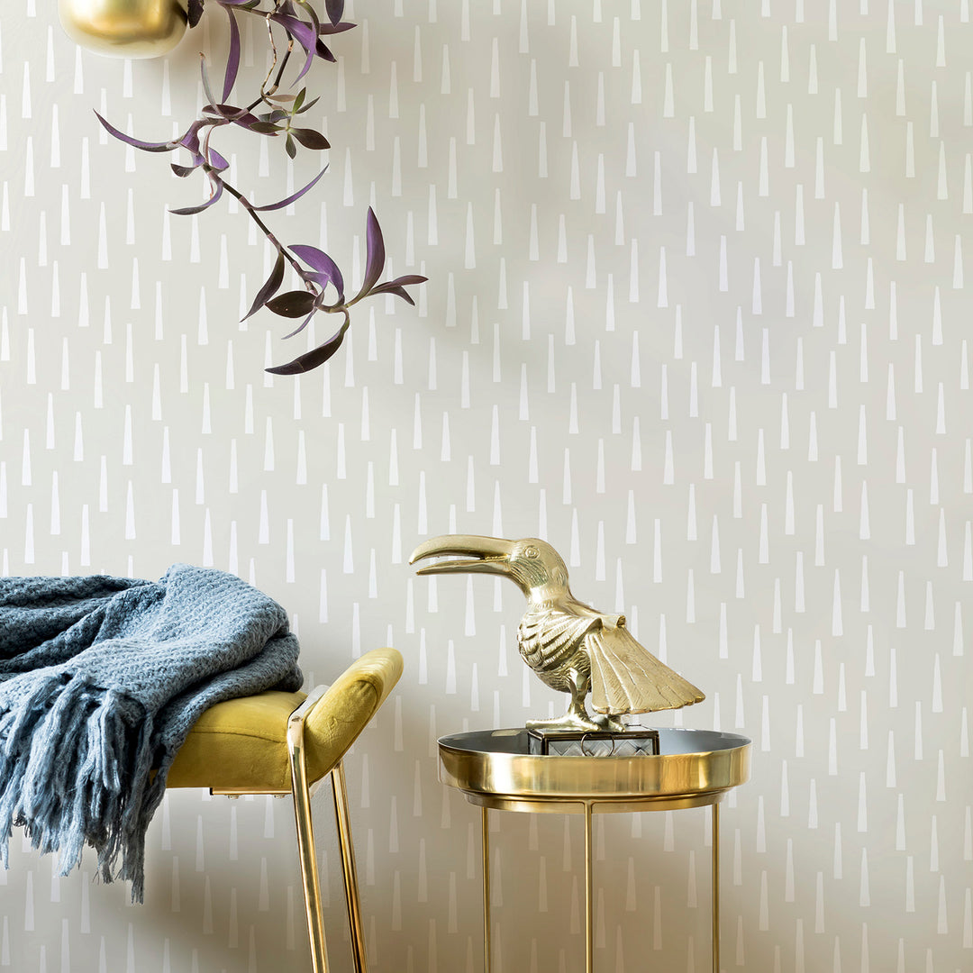 Brayer - Sleet <br> Wallpaper - The Detroit Wallpaper Co.