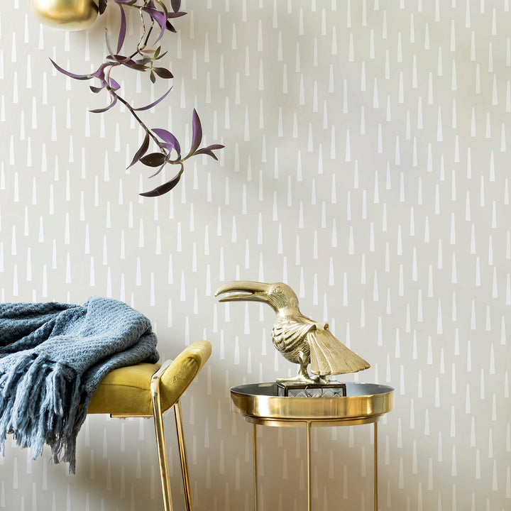 Brayer - Sleet <br> Wallpaper - The Detroit Wallpaper Co.