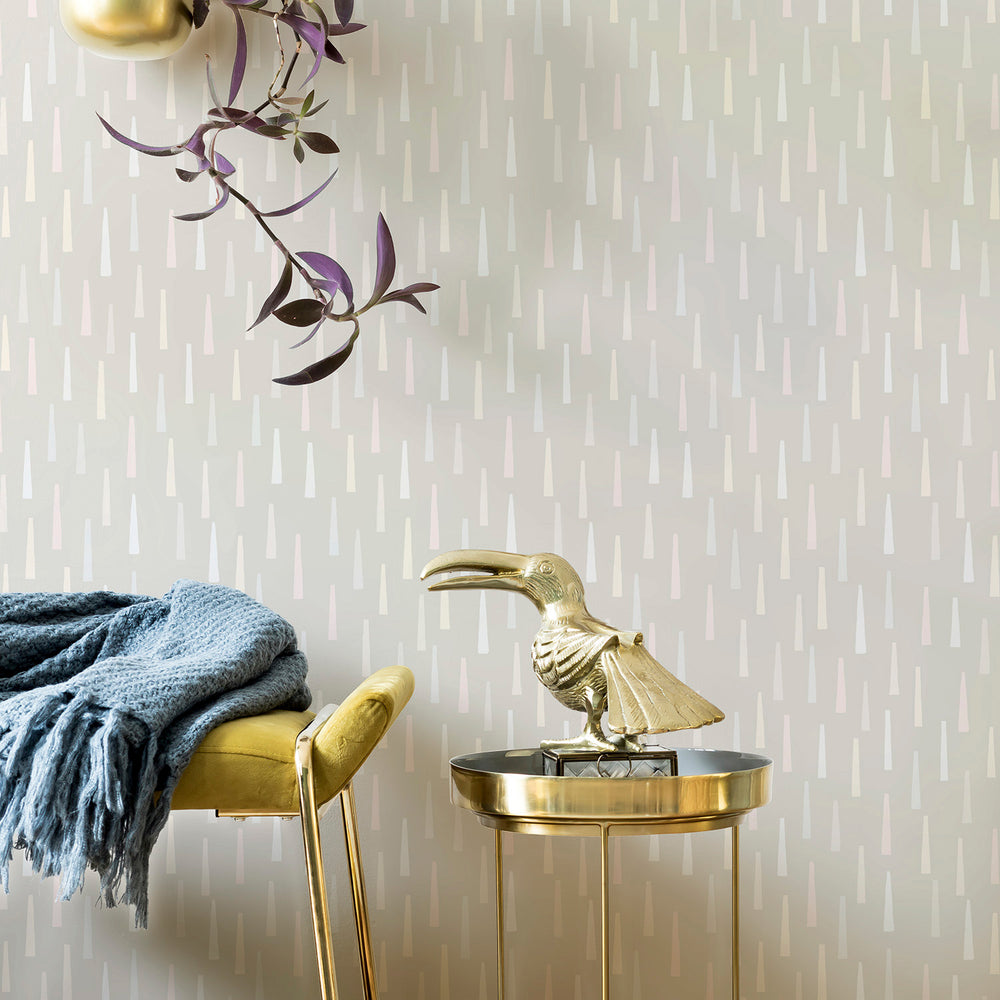 Brayer - Sprinkle <br> Wallpaper - The Detroit Wallpaper Co.