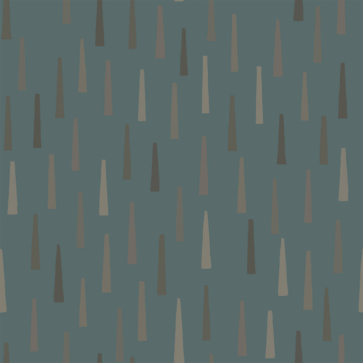 Brayer - Rain <br> Wallpaper - The Detroit Wallpaper Co.
