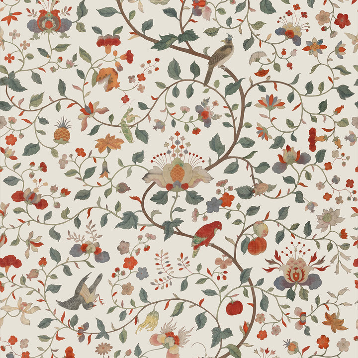 Cachepot - Parchment <br> Wallpaper - The Detroit Wallpaper Co.