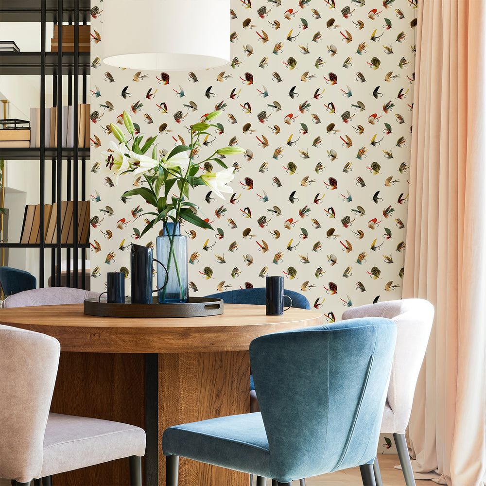 Cast - Mushroom <br> Wallpaper - The Detroit Wallpaper Co.