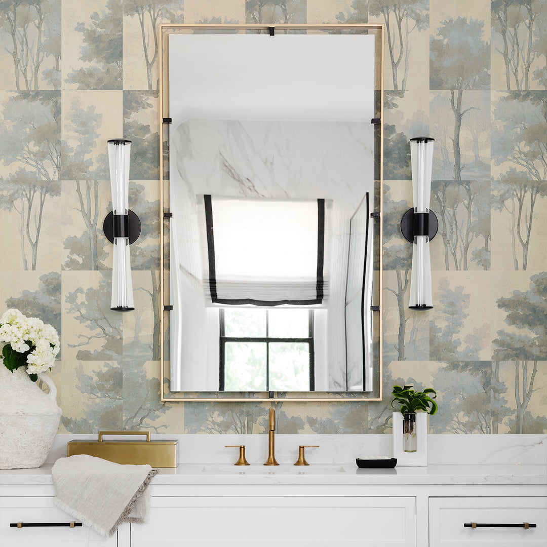Cedar Street - Butter Sky <br> Wallpaper - The Detroit Wallpaper Co.