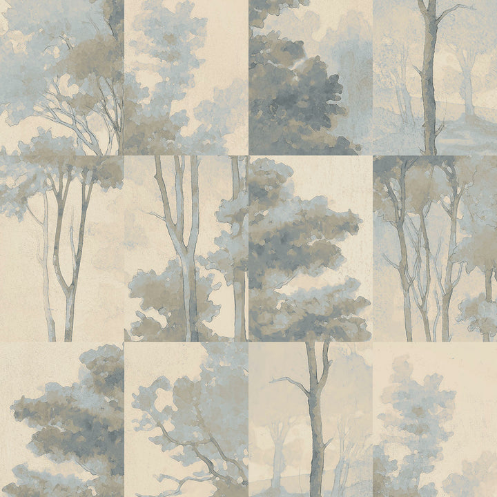 Cedar Street - Butter Sky <br> Wallpaper - The Detroit Wallpaper Co.