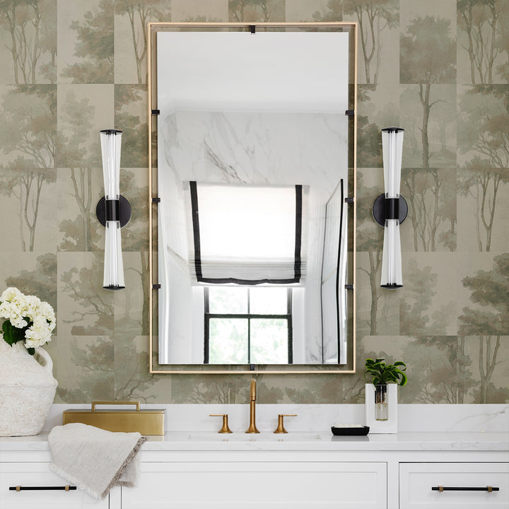 Cedar Street - Dirty Olive <br> Wallpaper - The Detroit Wallpaper Co.