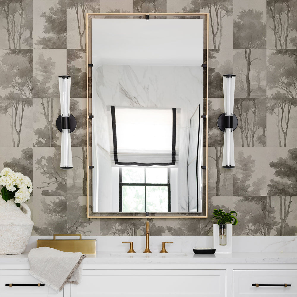 Cedar Street - Shadow Grove <br> Wallpaper - The Detroit Wallpaper Co.