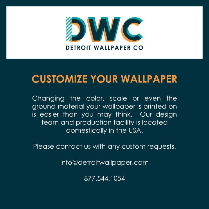 Facets - Crystal <br> Wallpaper - The Detroit Wallpaper Co.