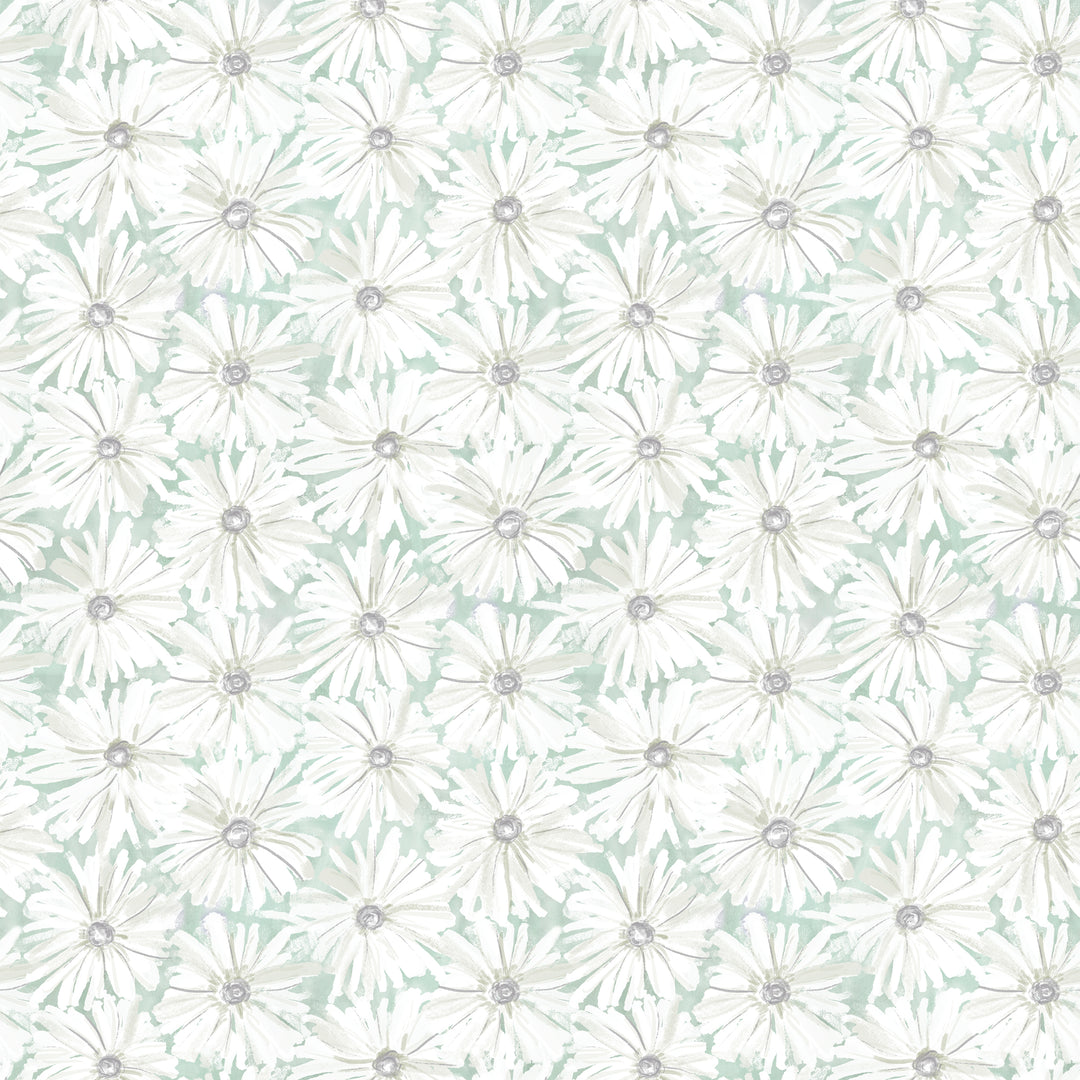 Daisy Chain - Fresh <br> Wallpaper - The Detroit Wallpaper Co.