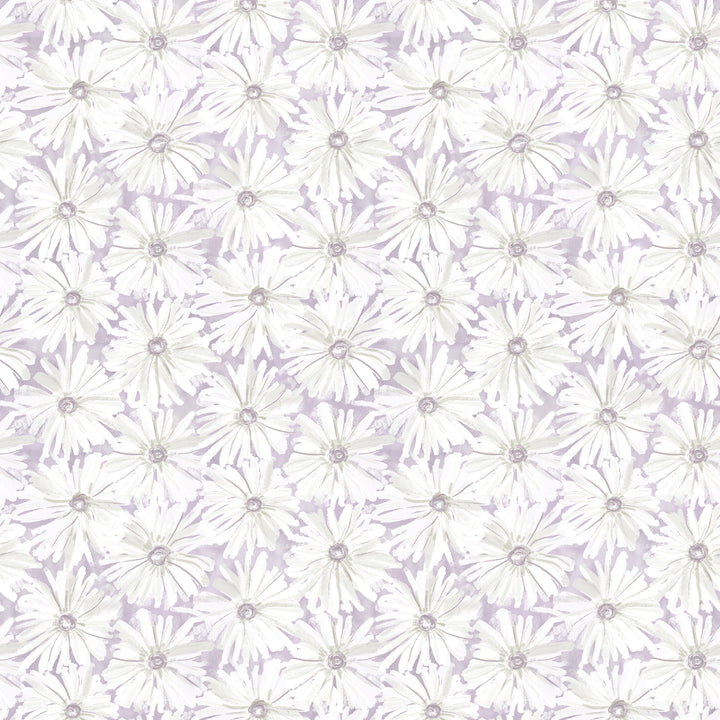 Daisy Chain - Lavender <br> Wallpaper - The Detroit Wallpaper Co.