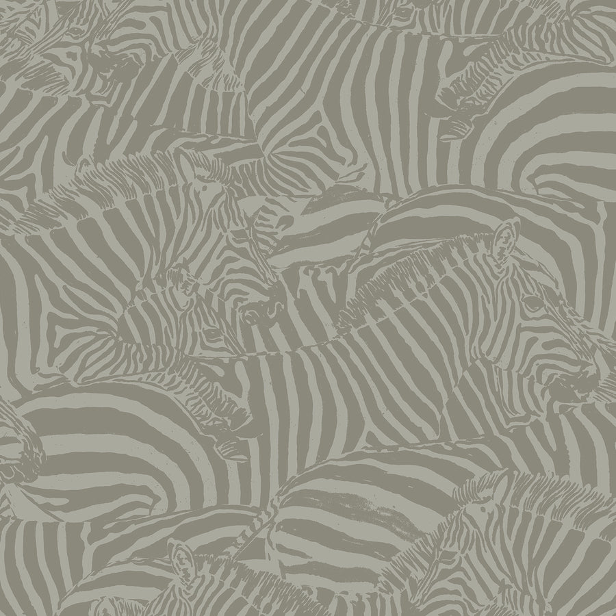 Dazzle - Fog <br> Wallpaper - The Detroit Wallpaper Co.