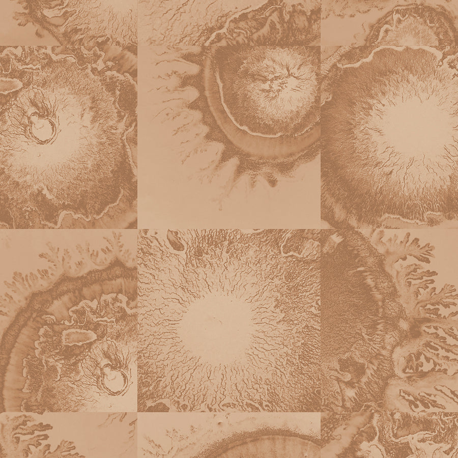 Diffused - Terracotta <br> Wallpaper - The Detroit Wallpaper Co.