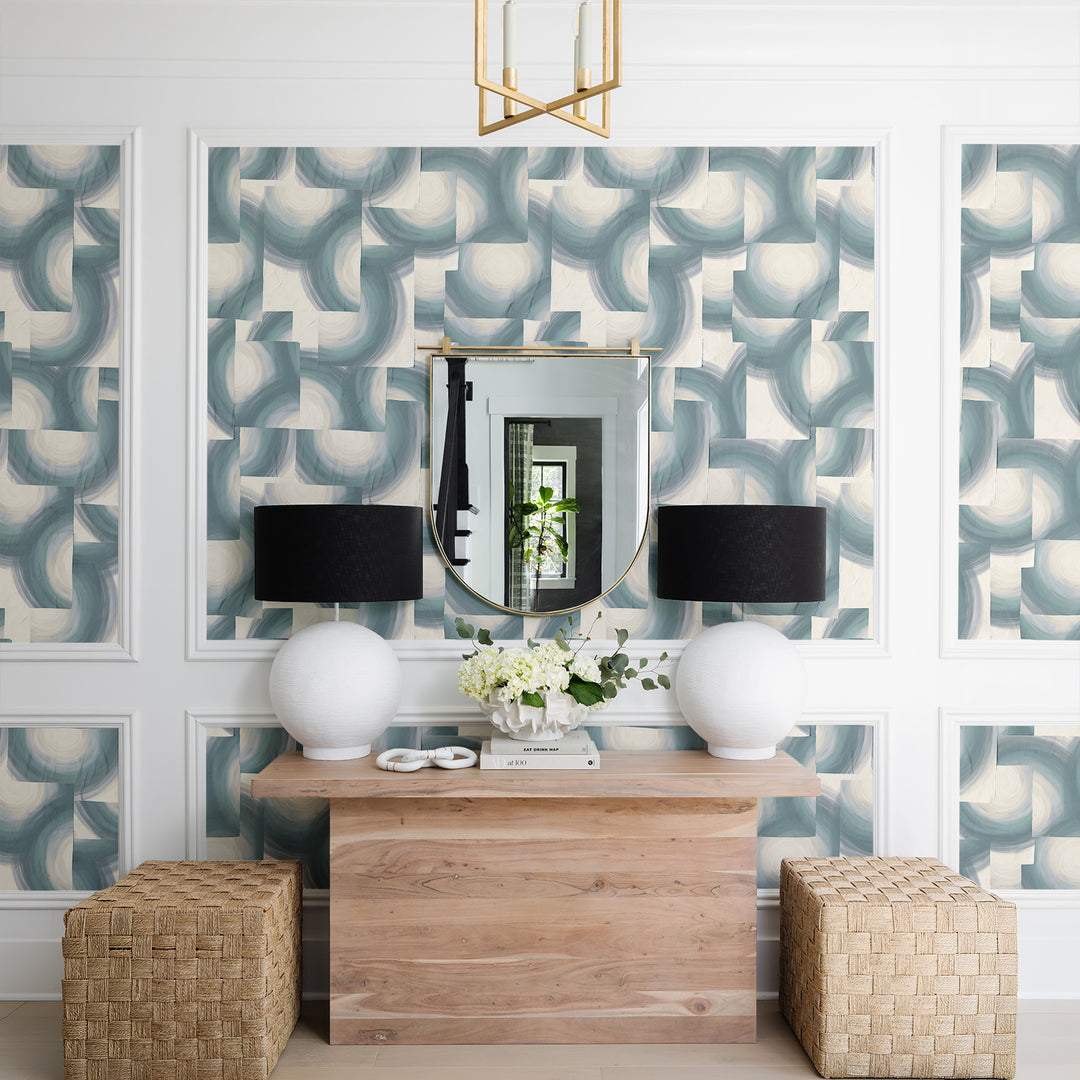 Echos - Iced <br> Wallpaper - The Detroit Wallpaper Co.