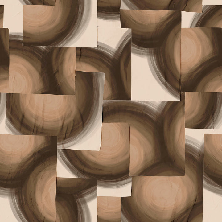 Echos - Macchiato <br> Wallpaper - The Detroit Wallpaper Co.