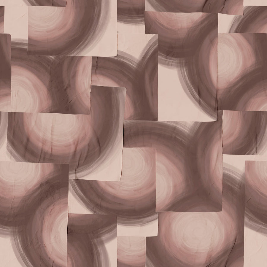 Echos - Rose Latte <br> Wallpaper - The Detroit Wallpaper Co.