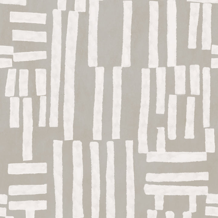 Edgy - Putty <br> Wallpaper - The Detroit Wallpaper Co.