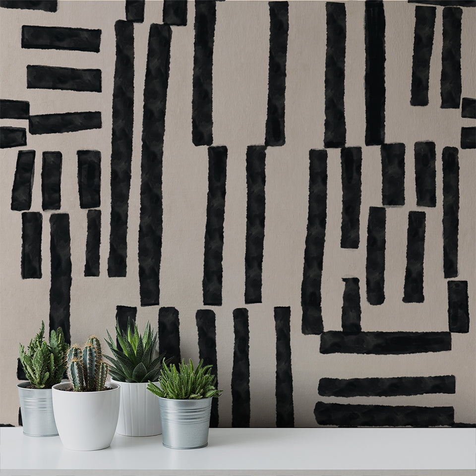 Edgy - Crafty <br> Wallpaper - The Detroit Wallpaper Co.