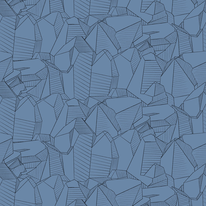 Facets - Crystal <br> Wallpaper - The Detroit Wallpaper Co.