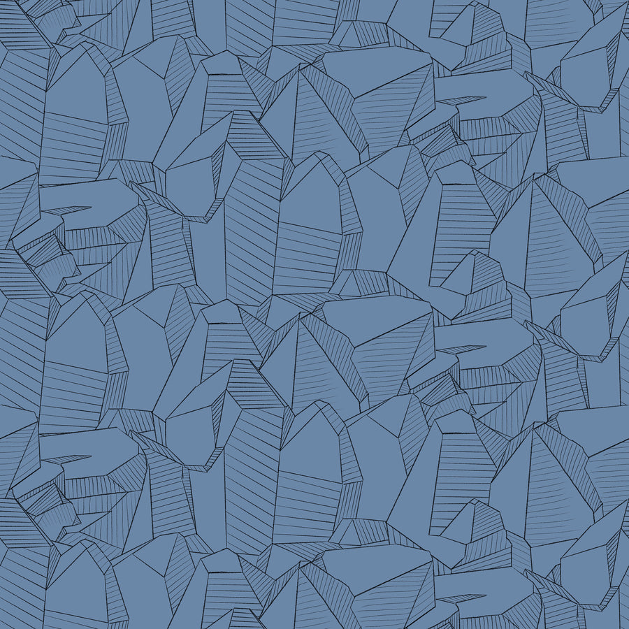 Facets - Crystal <br> Wallpaper - The Detroit Wallpaper Co.