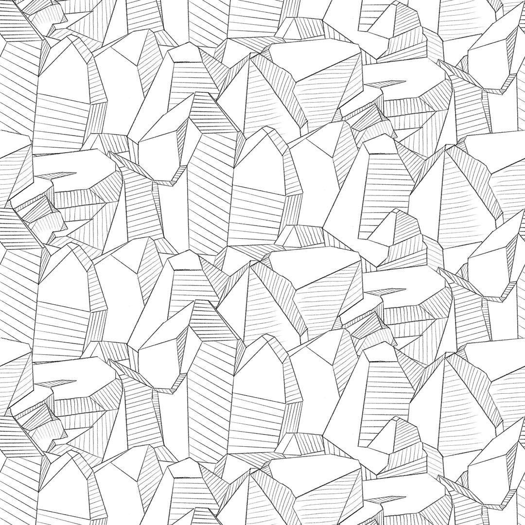 Facets - Linear <br> Wallpaper - The Detroit Wallpaper Co.
