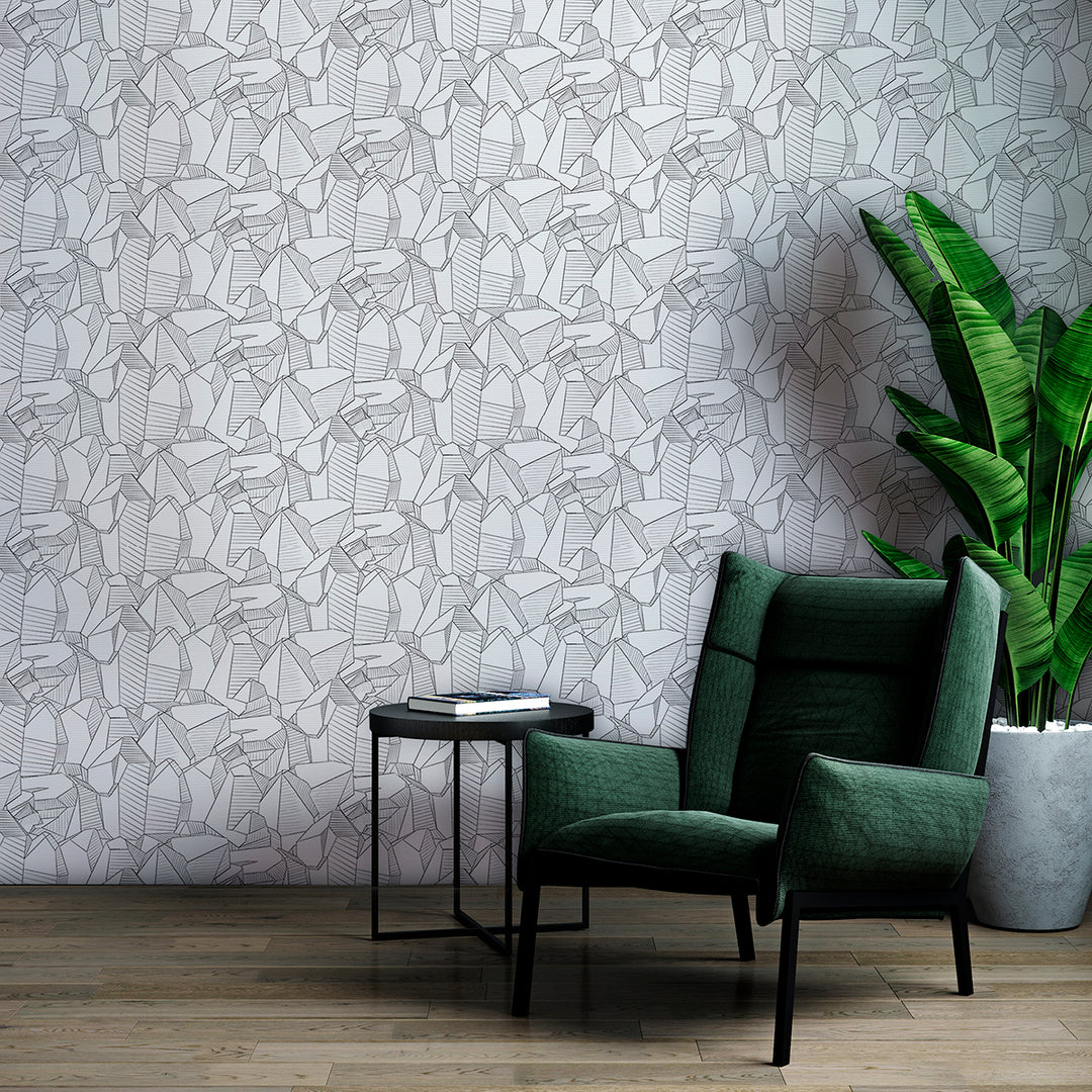 Facets - Linear <br> Wallpaper - The Detroit Wallpaper Co.