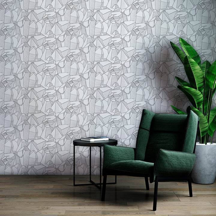 Facets - Linear <br> Wallpaper - The Detroit Wallpaper Co.