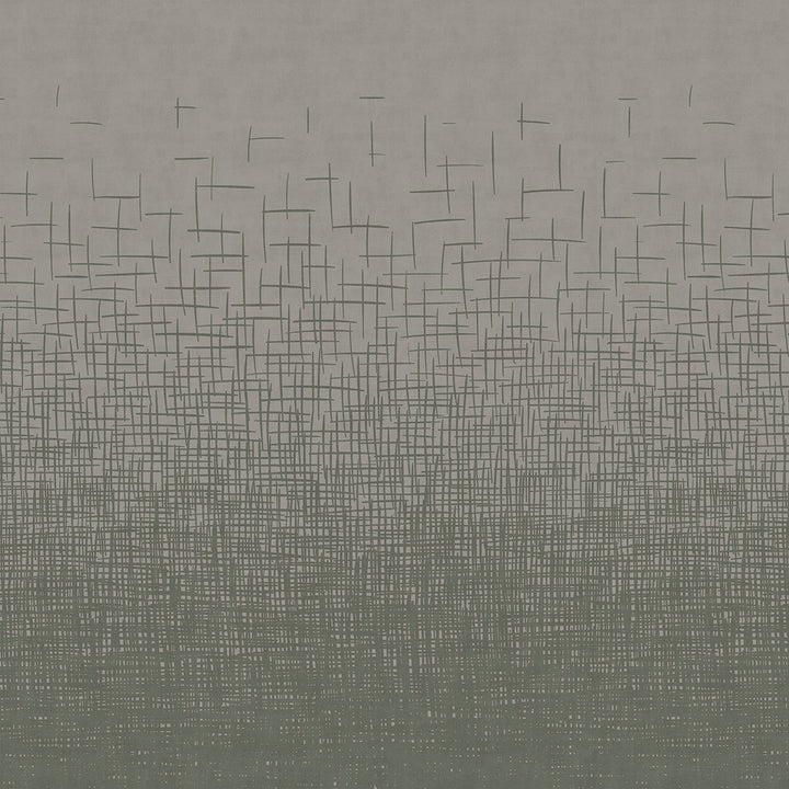 Hatched Ombré - Overcast <br> Wallpaper - The Detroit Wallpaper Co.