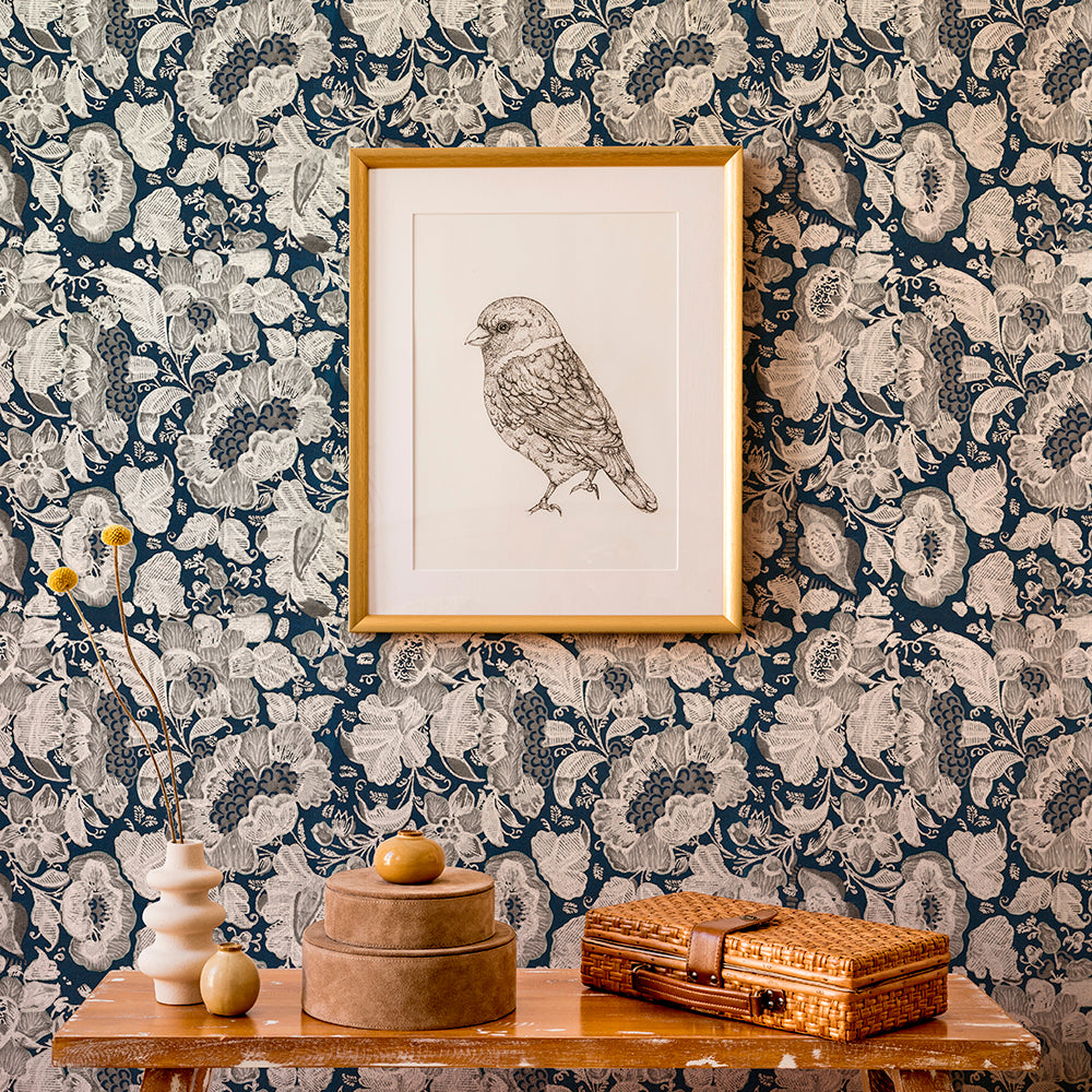 Kensington - Rue <br> Wallpaper - The Detroit Wallpaper Co.