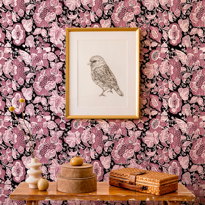 Kensington - Boudoir <br> Wallpaper - The Detroit Wallpaper Co.