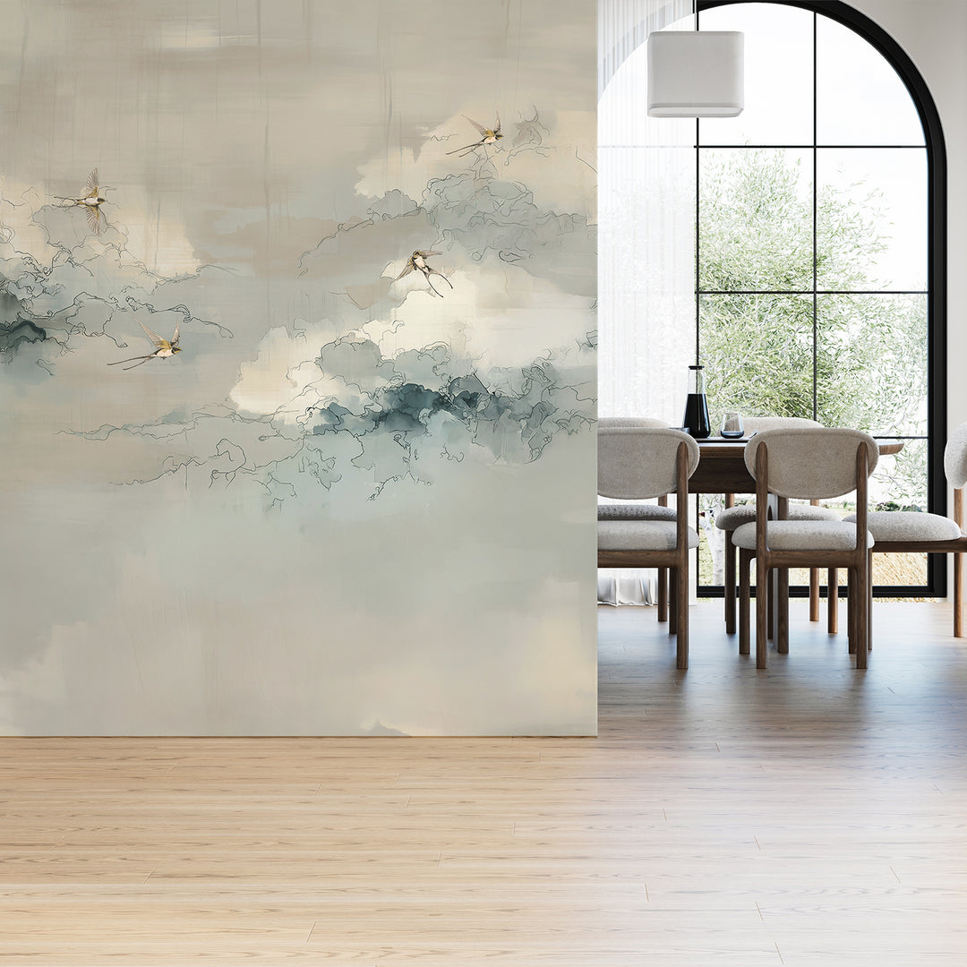 Kismet - Airborne <br> Wallpaper Mural - The Detroit Wallpaper Co.