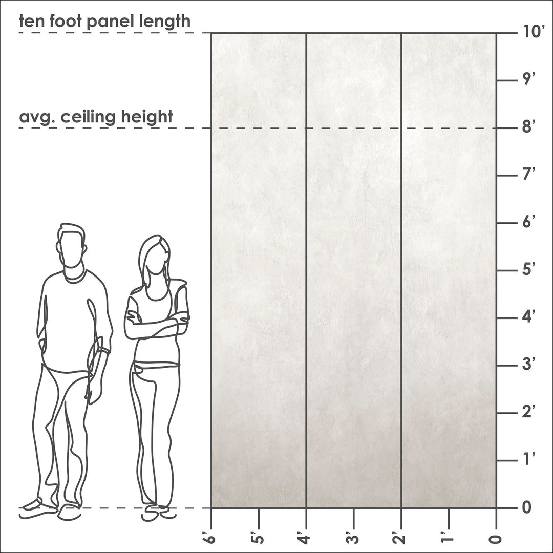 Limewash - Chalk <br> Wallpaper - The Detroit Wallpaper Co.