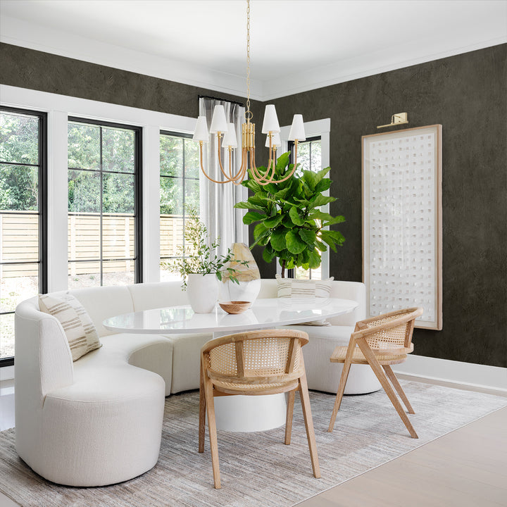 Limewash - Lava Rock <br> Wallpaper - The Detroit Wallpaper Co.