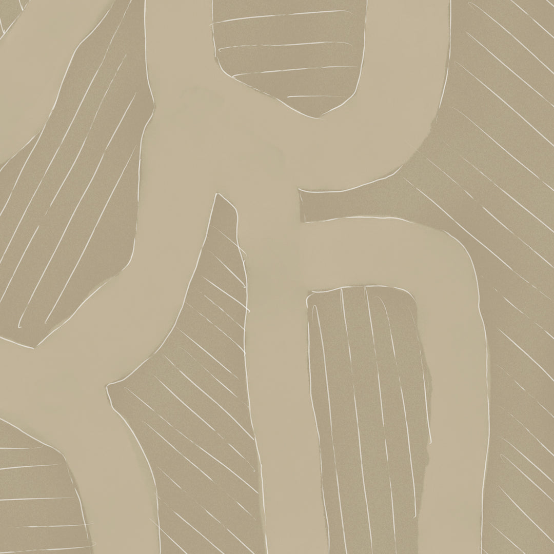 Mindful - Dry Grass <br> Wallpaper Mural - The Detroit Wallpaper Co.