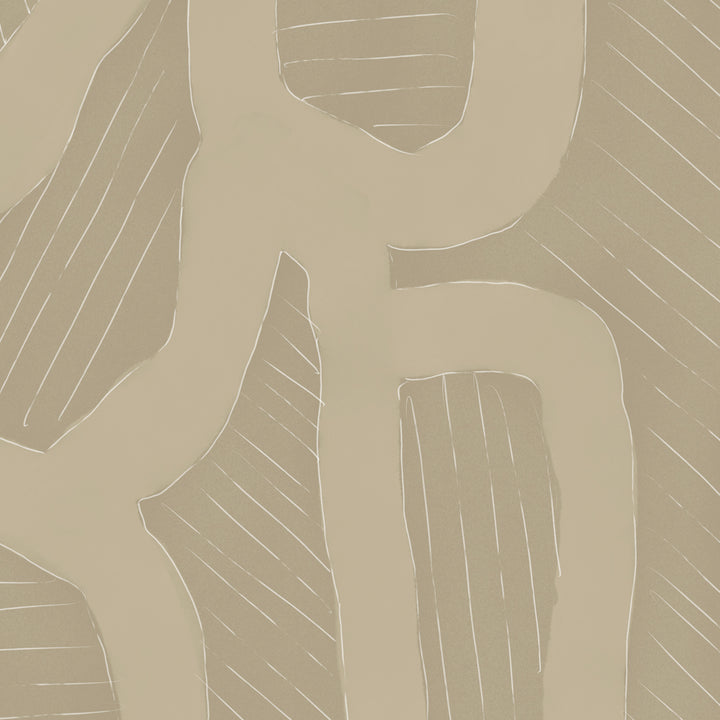 Mindful - Dry Grass <br> Wallpaper Mural - The Detroit Wallpaper Co.
