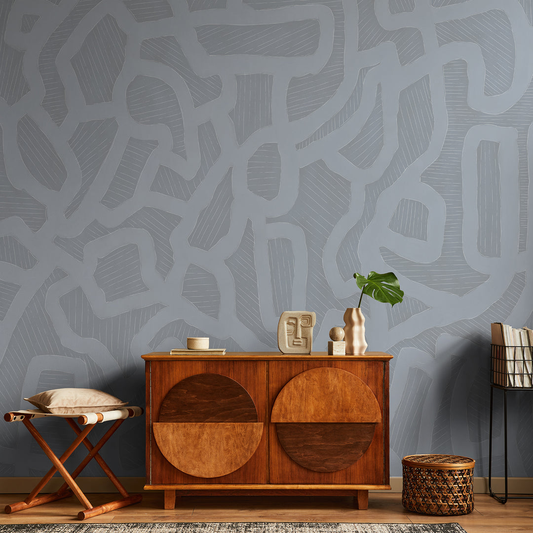 Mindful - First Light <br> Wallpaper Mural - The Detroit Wallpaper Co.