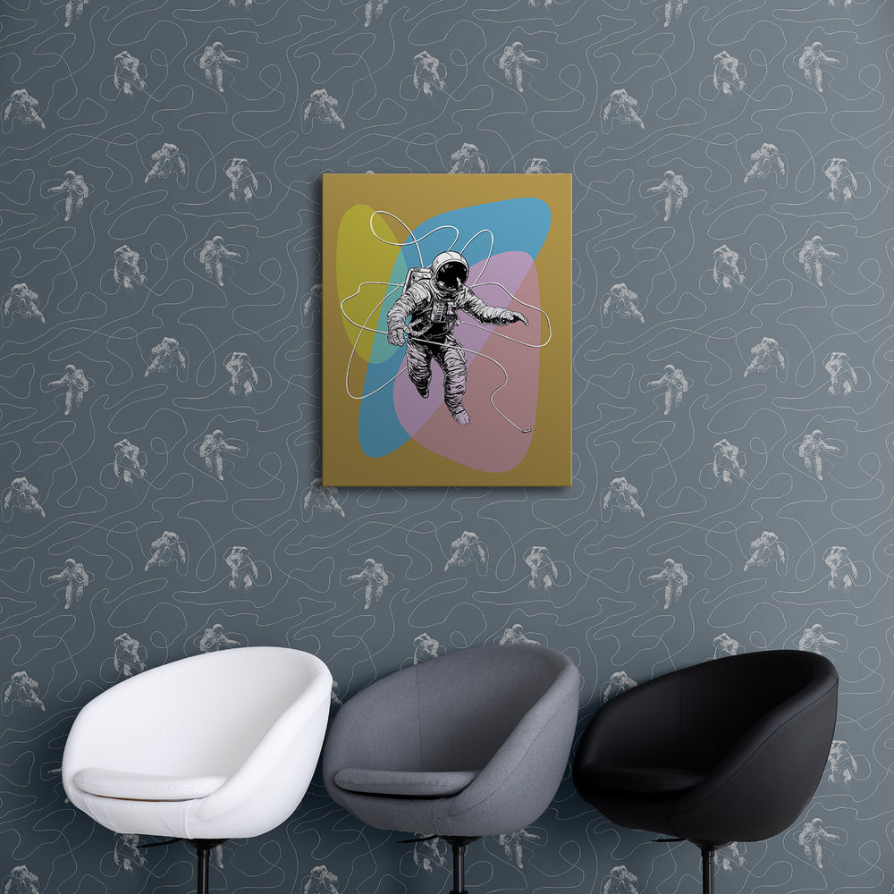 Moon Walk - Drift <br> Wallpaper - The Detroit Wallpaper Co.