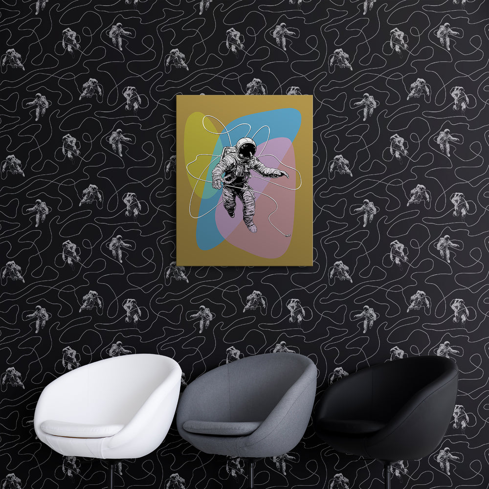Moon Walk - Expanse <br> Wallpaper - The Detroit Wallpaper Co.