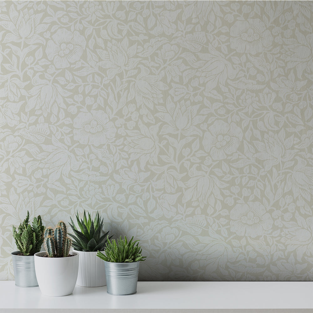 Morris - Calm <br> Wallpaper - The Detroit Wallpaper Co.