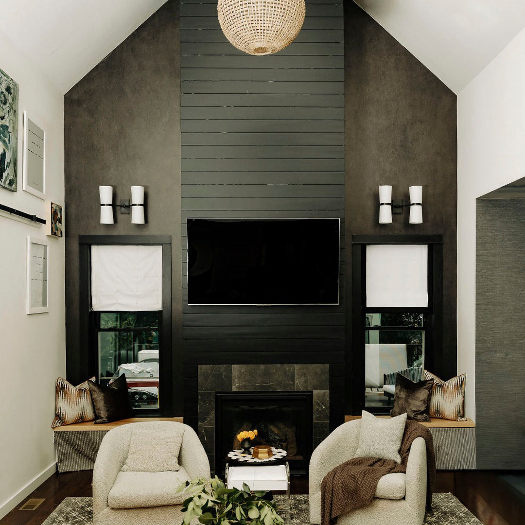 Limewash - Lava Rock <br> Wallpaper - The Detroit Wallpaper Co.