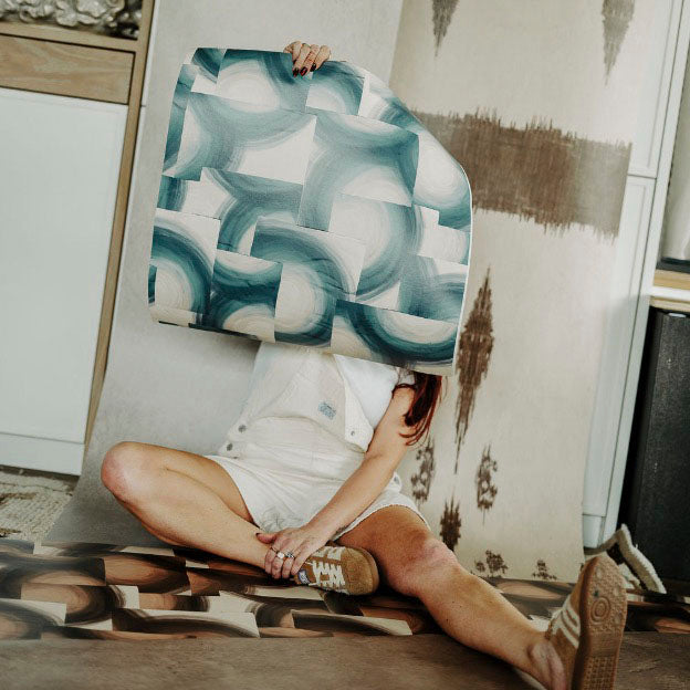Echos - Iced <br> Wallpaper - The Detroit Wallpaper Co.