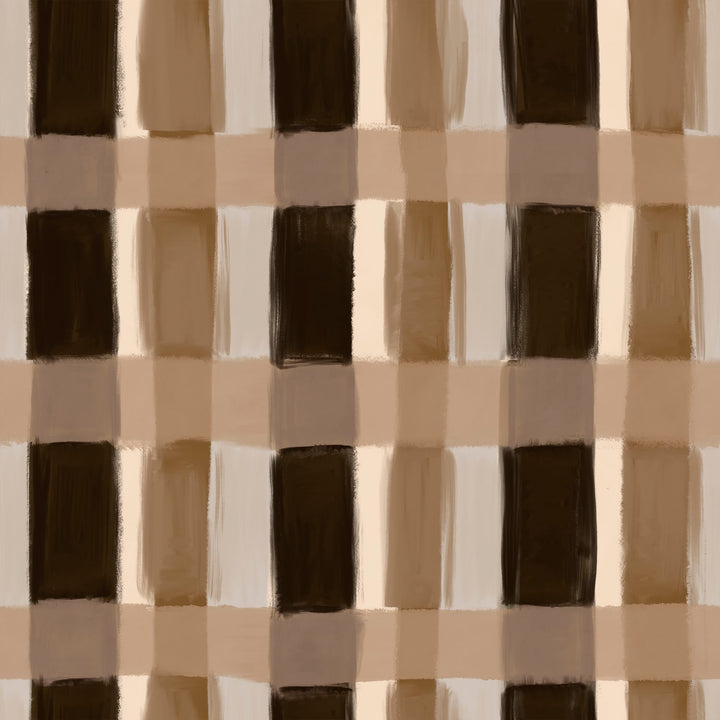 Painted Plaid - Hipster <br> Wallpaper - The Detroit Wallpaper Co.