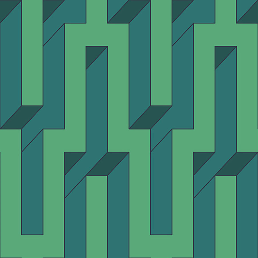 Pathfinder - Peridot <br> Wallpaper - The Detroit Wallpaper Co.
