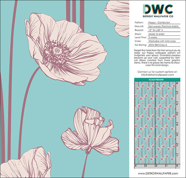 Poppy - Confection <br> Wallpaper