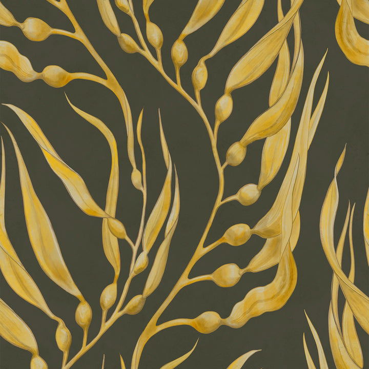 Sway - Gilded <br> Wallpaper - The Detroit Wallpaper Co.